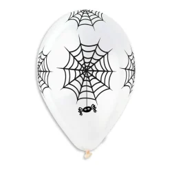 Halloween>Ilmapallokeskus Balloon Center Oy Part of Toyrock Group, Tiilipojanlenkki 9, 01720 VANTAA, www.ilmapallokeskus.fi Ilmapallo Hämähäkinverkko 30 cm värisekoitus 5 kpl/pss