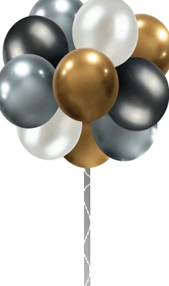 Asetelmat Noudettuna Myymälästä>Ilmapallokeskus Balloon Center Oy Part of Toyrock Group, Tiilipojanlenkki 9, 01720 VANTAA, www.ilmapallokeskus.fi 10 ilmapallon nippu elegantit värit