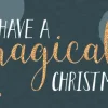 Joulu|Muut Juhlatarvikkeet>Artebene Gmbh Joulukortti 21 x 8 cm - Have a magical Christmas