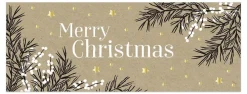 Joulu|Muut Juhlatarvikkeet>Artebene Gmbh Joulukortti 21 x 8 cm - Merry Christmas