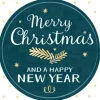 Joulu|Muut Juhlatarvikkeet>Artebene Gmbh Joulukortti 21 x 8 cm - Merry Christmas
