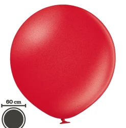Joulu|Ystävänpäivä>Belbal sp.zo.o, ul.Skarszewska 1, 83 - 110 Tczew, www.belbal.com Jätti-ilmapallo 60 cm metallinhohtopunainen