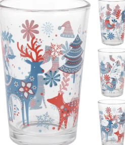 Joulu|Lasit Ja Mukit>Koopman International B.V., Distelweg 88, 1031 HH AMSTERDAM, www.koopmanint.com Juomalasi joulu 225 ml 3 kpl/pkt