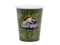 Lasit Ja Mukit|Dinosaurukset>PartyDeco sp. z o.o. sp. k., ul. Kolumba 1, 70-035 Szczecin, www.partydeco.com Jurassic World pahvimuki 250 ml 6 kpl/pkt