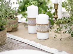 Lahjapaketointi|Muut Koristenauhat Ja Narut>PartyDeco sp. z o.o. sp. k., ul. Kolumba 1, 70-035 Szczecin, www.partydeco.com Juuttinauha 4 x 500 cm