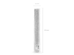 Joulu|Värikattaus>PartyDeco sp. z o.o. sp. k., ul. Kolumba 1, 70-035 Szczecin, www.partydeco.com Kaitaliina verkko hopeanvärinen 0.36 x 9 m