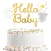 Leivontakoristeet|Muut Juhlatarvikkeet>IV Beck / Amscan Europe GmbH, Dettinger Str. 148, 73230 Kirchheim/Teck, Germany, www.amscan-europe.com Kakunkoriste Hello Baby