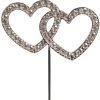Häät|Häät>Confetti Oy, Moukarikuja 4 C 1, 4300 TUUSULA, www.confetti.fi Kakunkoriste, timanttiset tuplasydämet