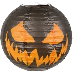 Muut Ripustettavat Koristeet|Halloween>Boland Party Partners, P. O. Box 518, AK ALPHEN A/D RIJN, https://boland.eu Karmiva kurpitsa paperilyhty 25 cm