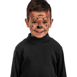 Pääsiäinen|Halloween>CARNIVAL TOYS SRL, VIA GOLDONI 1, 48026 GODO DI RUSSI, RA, www.carnivaltoys.it Kasvotarrat tiikeri