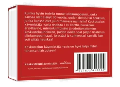 Muut Juhlatarvikkeet|Pelit Ja Leikit>Toyrock Oy, Lemminkäisenkatu 46, 20520 TURKU, www.toyrock.fi KESKUSTELUNKÄYNNISTÄJÄT- RAKKAUS