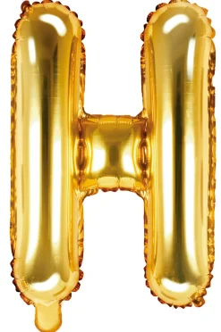 Erikoisilmapallot|Kirjainfoliopallot>PartyDeco sp. z o.o. sp. k., ul. Kolumba 1, 70-035 Szczecin, www.partydeco.com Kirjainfolio H kullanvärinen ilmatäytteinen 35 cm