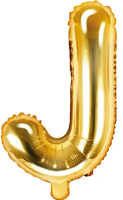 Erikoisilmapallot|Kirjainfoliopallot>PartyDeco sp. z o.o. sp. k., ul. Kolumba 1, 70-035 Szczecin, www.partydeco.com Kirjainfolio J kullanvärinen ilmatäytteinen 35 cm