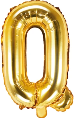 Erikoisilmapallot|Kirjainfoliopallot>PartyDeco sp. z o.o. sp. k., ul. Kolumba 1, 70-035 Szczecin, www.partydeco.com Kirjainfolio Q kullanvärinen ilmatäytteinen 35 cm