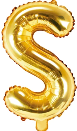 Erikoisilmapallot>PartyDeco sp. z o.o. sp. k., ul. Kolumba 1, 70-035 Szczecin, www.partydeco.com Kirjainfolio S kullanvärinen ilmatäytteinen 35 cm