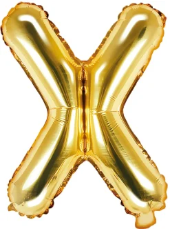 Kirjainfoliopallot>PartyDeco sp. z o.o. sp. k., ul. Kolumba 1, 70-035 Szczecin, www.partydeco.com Kirjainfolio X kullanvärinen ilmatäytteinen 35 cm