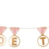 Muut Ripustettavat Koristeet|Viiri- Ja Kirjainnauhat>PartyDeco sp. z o.o. sp. k., ul. Kolumba 1, 70-035 Szczecin, www.partydeco.com Kirjainnauha Bride to be 2,5 m