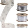 Joulu>Koopman International B.V., Distelweg 88, 1031 HH AMSTERDAM, www.koopmanint.com Koristenauha jouluaiheet 4 cm X 250 cm 1 rll/pkt (3 eri vaihtoehtoa)