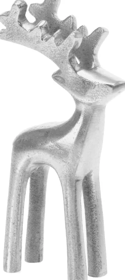 Joulu>Koopman International B.V., Distelweg 88, 1031 HH AMSTERDAM, www.koopmanint.com Koristeporo hopeanvärinen 6,5 x 4 x 14,5 cm