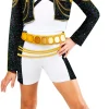 Lasten Naamiaisasut>Rubies Netherlands b.v., Heldenseweg 25A, 6086 PD Neer, www.rubies.com K-Pop Demon Hunters Rumi Golden asu 142-154 cm