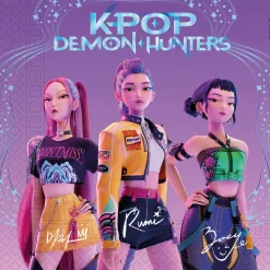 Lautasliinat>Juhlamaailma K-Pop Demon Hunters suuri lautasliina 33 x 33 cm 20 kpl/pkt