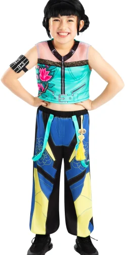 Lasten Naamiaisasut>Rubies Netherlands b.v., Heldenseweg 25A, 6086 PD Neer, www.rubies.com K-Pop Demon Hunters Zoey asu 122-128 cm