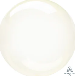 Häät|Häät>Anagram International Inc, 7700 Anagram Drive, MN 55344-7307, USA, http://www.anagramballoons.com/ Kristallikuplapallo vaaleankeltainen 45 cm erikois