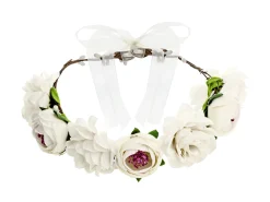 Häät|Häät>PartyDeco sp. z o.o. sp. k., ul. Kolumba 1, 70-035 Szczecin, www.partydeco.com Kukkaseppele valkoinen 17cm