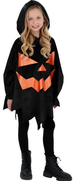 Lasten Naamiaisasut|Halloween>Smiffys II Ltd., New Lane, Leeds, LS11 5DZ United Kingdom, www.smiffys.com Kurpitsaponcho hupulla lasten