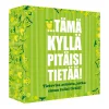 Muut Juhlatarvikkeet|Pelit Ja Leikit>Toyrock Oy, Lemminkäisenkatu 46, 20520 TURKU, www.toyrock.fi Kyllä tämä pitäisi tietää -tietovisa