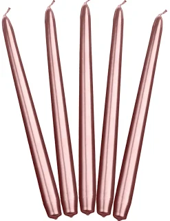 Joulu|Kynttilät>PartyDeco sp. z o.o. sp. k., ul. Kolumba 1, 70-035 Szczecin, www.partydeco.com Kynttilä ruusukullanvärinen 24 cm 10 kpl/pkt