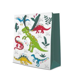 Lahjapaketointi|Muut Juhlatarvikkeet>PAW Sp. z o.o., Nektarowa 9, 62-002 Suchy Las, www.paw.pl Lahjakassi dinosaurus XL 30 x 41 x 12 cm 1 kpl/pkt
