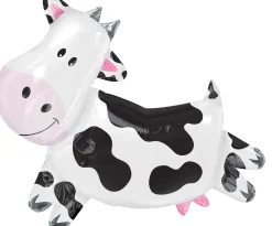 Muotofoliopallot>Anagram International Inc, 7700 Anagram Drive, MN 55344-7307, USA, http://www.anagramballoons.com/ Lehmä muotofoliopallo