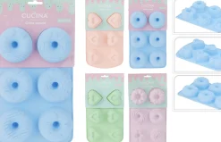 Leivontamuotit|Muut Juhlatarvikkeet>Koopman International B.V., Distelweg 88, 1031 HH AMSTERDAM, www.koopmanint.com Leivontamuotti silikonia, lajitelmatuote