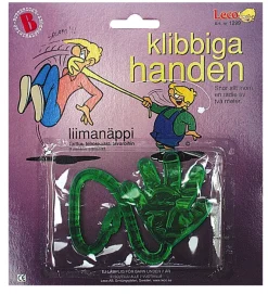 Pilailutuotteet|Muut Juhlatarvikkeet>Butterick's Leco AB, Sune Sågares Väg 4, 31038 SIMLÅNGSDALEN, www.buttericks.se Liimanäppi