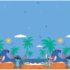 Kaita- Ja Pöytäliinat>Juhlamaailma Lilo & Stitch muovinen pöytäliina 120 x 180 cm