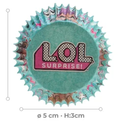 Muffinssivuoat Ja Kakkupaperit|Muut Juhlatarvikkeet>Dekora Innova, SAU, PI Atalayas - C/ Florin, 30-39, 3114 Alicante, www.dekora.es LOL muffinssivuoka 25 kpl/pkt