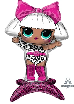 Erikoisilmapallot>Anagram International Inc, 7700 Anagram Drive, MN 55344-7307, USA, http://www.anagramballoons.com/ LOL Surprise Diva ilmatäytteinen erikoisfoliopallo