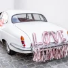 Häät|Häät>PartyDeco sp. z o.o. sp. k., ul. Kolumba 1, 70-035 Szczecin, www.partydeco.com Love hääautonkoristelusetti ruusukullanvärinen