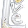 Erikoisfoliopallot>Anagram International Inc, 7700 Anagram Drive, MN 55344-7307, USA, http://www.anagramballoons.com/ L-O-V-E ilmatäytteinen foliopallo 147 cm