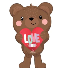 Ystävänpäivä|Muotofoliopallot>Anagram International Inc, 7700 Anagram Drive, MN 55344-7307, USA, http://www.anagramballoons.com/ Love you nalle muotofolio