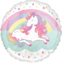 Pienet Foliopallot|Yksisarviset>Anagram International Inc, 7700 Anagram Drive, MN 55344-7307, USA, http://www.anagramballoons.com/ Lumoava yksisarvinen foliopallo