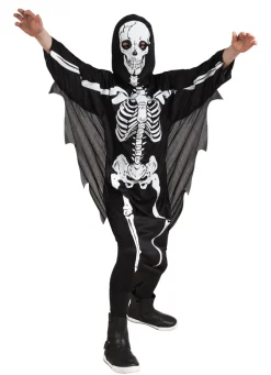 Lasten Naamiaisasut|Halloween>Boland Party Partners, P. O. Box 518, AK ALPHEN A/D RIJN, https://boland.eu Luuranko asu, lasten L 146-152 cm