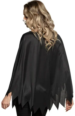 Muut Asusteet|Halloween>Boland Party Partners, P. O. Box 518, AK ALPHEN A/D RIJN, https://boland.eu Luuranko poncho aikuisten yhdenkoon