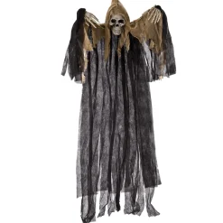 Ripustettavat Hahmot|Muut Ripustettavat Koristeet>CARNIVAL TOYS SRL, VIA GOLDONI 1, 48026 GODO DI RUSSI, RA, www.carnivaltoys.it Luuranko ripustettava koriste musta-beige 120 cm