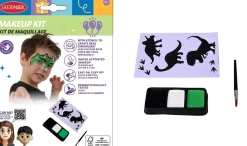Dinosaurukset|Vappu>Goodmark Europe NV, Industrielaan 15, 8520 Kuurne, www.goodmarkgroup.com Maskeeraussetti dinosaurus