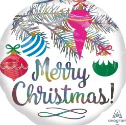 Pienet Foliopallot|Joulu>Anagram International Inc, 7700 Anagram Drive, MN 55344-7307, USA, http://www.anagramballoons.com/ Merry Christmas foliopallo