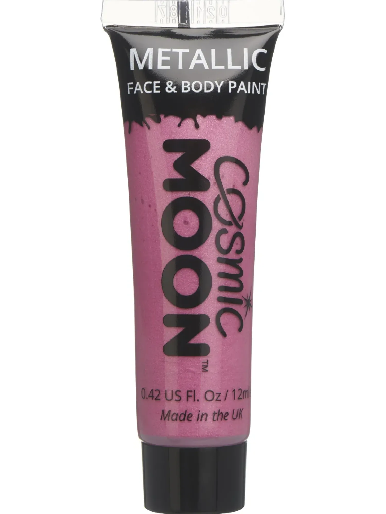 Kasvovärit|Festarit>Smiffys II Ltd., New Lane, Leeds, LS11 5DZ United Kingdom, www.smiffys.com Metallinhohtoinen kasvoväri pinkki 12 ml