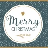 Joulu|Muut Juhlatarvikkeet>Artebene Gmbh Mini joulukortti - Merry Christmas