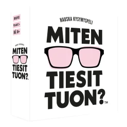 Muut Juhlatarvikkeet|Pelit Ja Leikit>Toyrock Oy, Lemminkäisenkatu 46, 20520 TURKU, www.toyrock.fi MITEN TIESIT TUON -KYSYMYSPELI